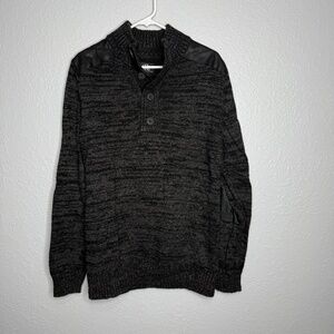 Rock & Republic Pullover sweater Black‎ & Gray Large